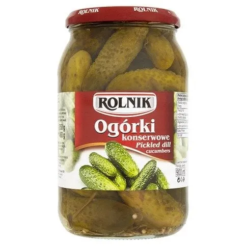 Rolnik Pickled Dill Cucumbers 850g