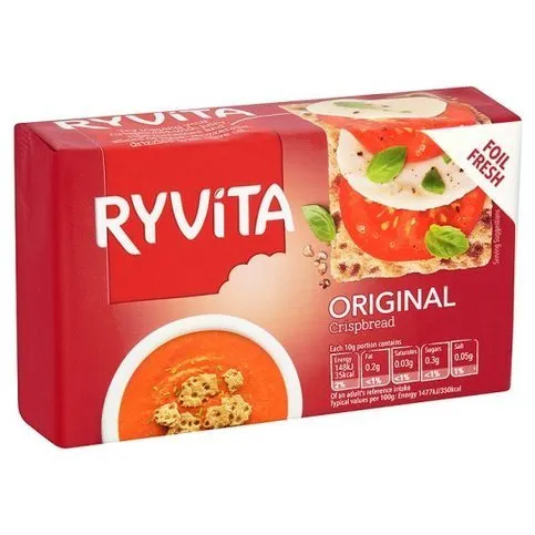 Ryvita The Original Crunchy Rye Breads 250g
