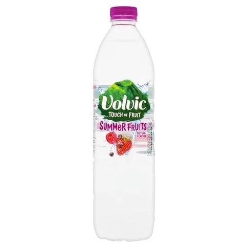Volvic Touch of Fruit Summer Fruits Flavoured Water 1.5L