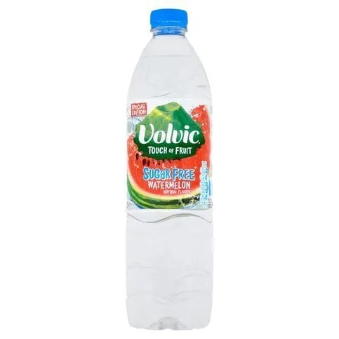 Volvic Touch of Fruit Sugar Free Watermelon Natural Flavoured Water 1.5L