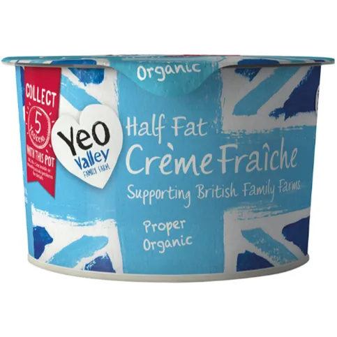 Yeo Valley Organic Half Fat Crème Fraîche 200g