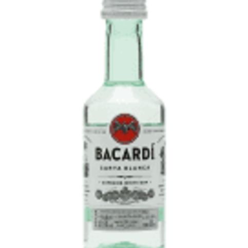 Bacardí Carta Blanca Rum 5cl