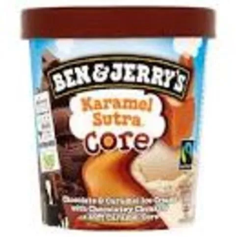 Ben & Jerries Core Karamel Sutra 465ml