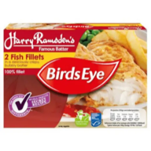 Birds Eye 2 Battered Fish Fillets 200g