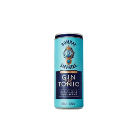Bombay Sapphire Gin & Tonic 250ml