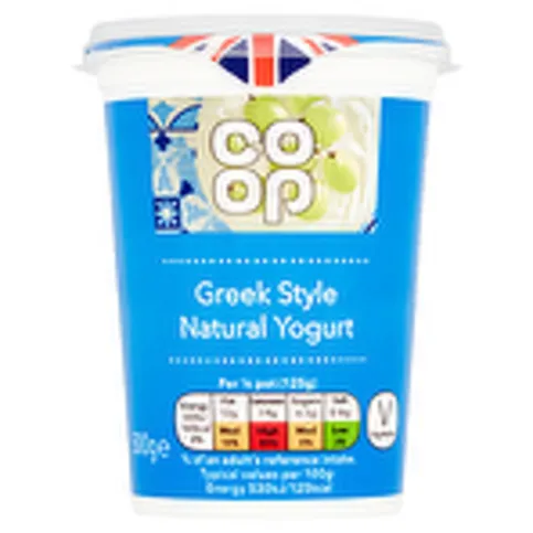Co-op Greek Style Natural Yogurt 500g