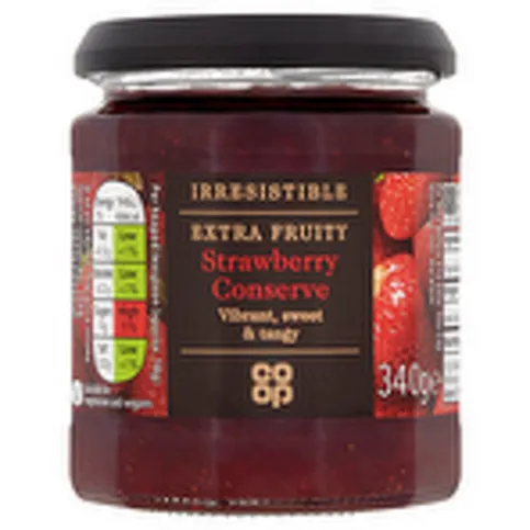 Co-op Irresistible Strawberry Conserve 340g