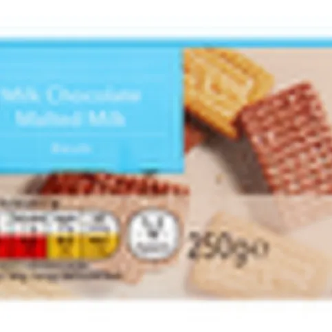 Co-op Milk Chocolate Malted Milk Biscuits 250g