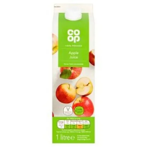 Co-op 100% Pressed Apple Juice 1 Litre