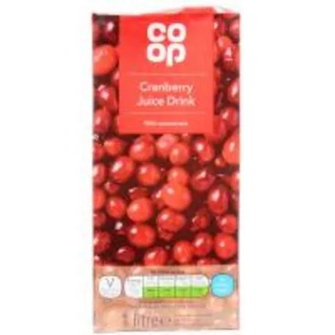Co-op Cranberry Juice Drink 1L