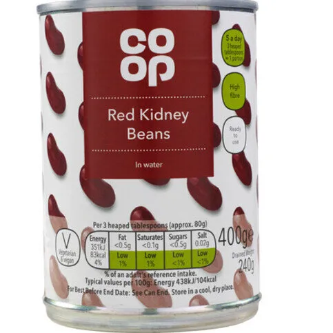 Co-Op Red Kidney Beans in Water 400g