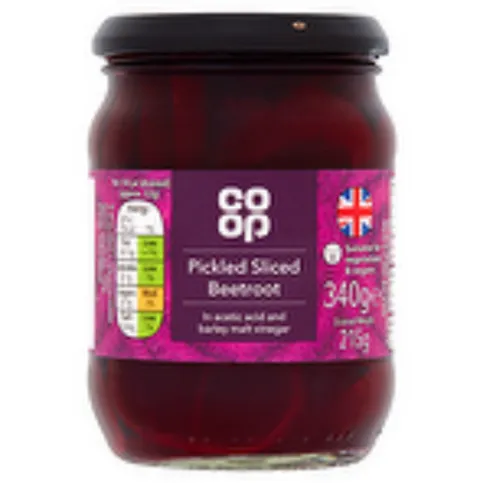Co-Op Sliced Beetroot in Vinegar 340g