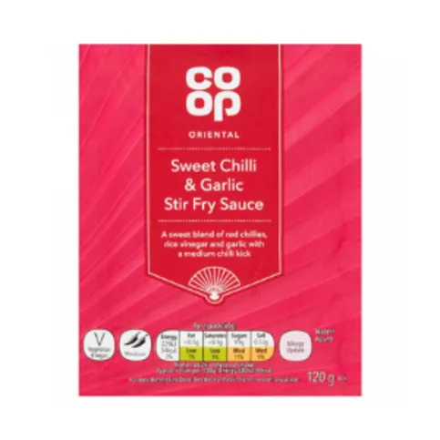 Co-Op Sweet Chilli & Garlic Stir Fry Sauce