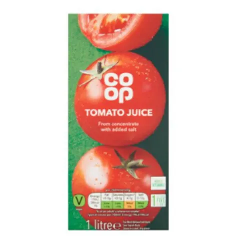 Co-Op Tomato Juice 1L