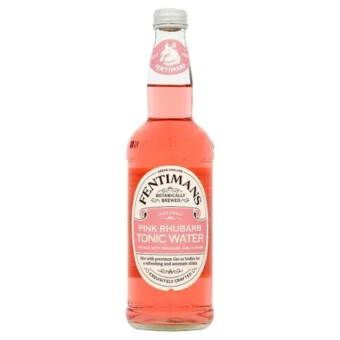Fentimans Pink Rhubarb Tonic Water 500ml