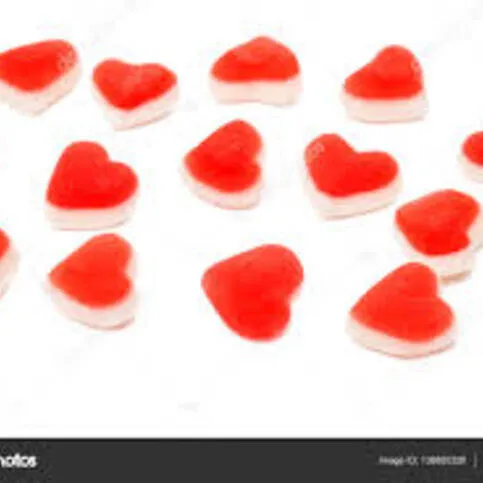 Sweeties Tub Jelly Hearts 200g