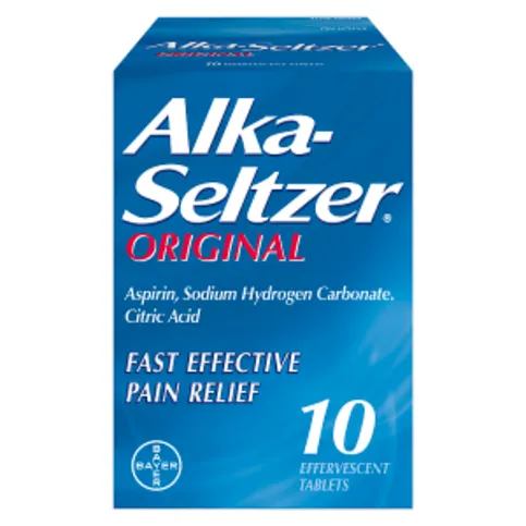 Alka-Seltzer Original Aspirin 10 Effervescent Tablets