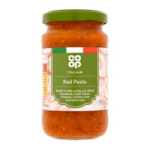 Co Op Italian Red Pesto 190g