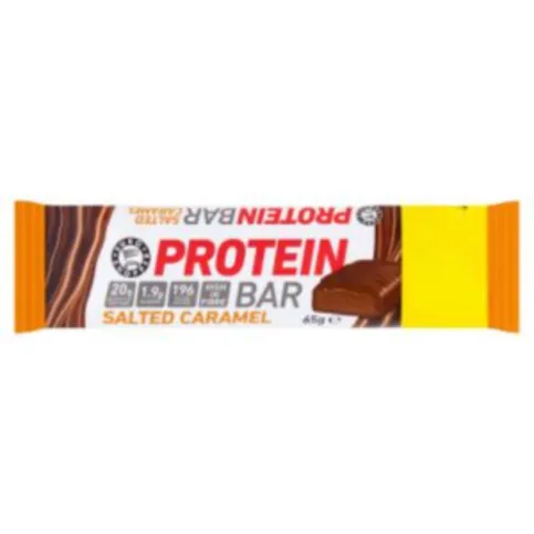 Euro Shopper Salted Caramel Protein Bar 65g