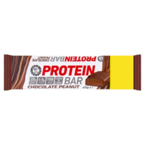 Euro Shopper Chocolate Peanut Protein Bar 65g