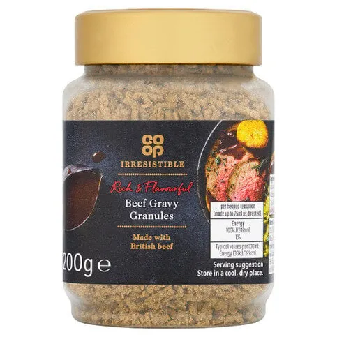 Co-op Irresistible Beef Gravy Granules 200g