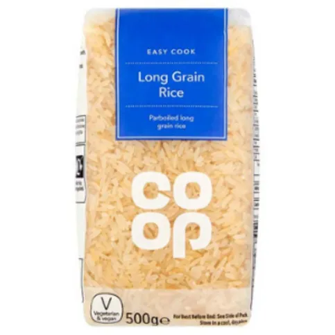 Co-op Easy Cook Long Grain Rice 500g