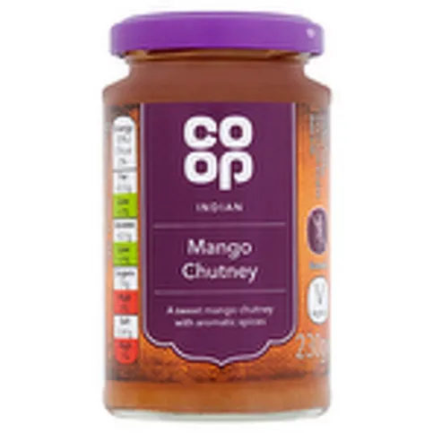 Co-op Indian Inspired Mango Chutney 230g