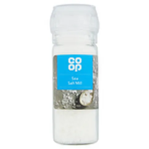 Co Op Sea Salt Mill 110g
